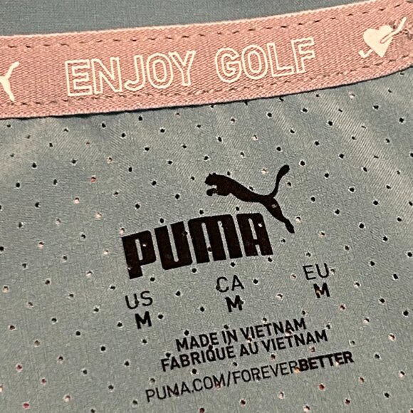 Puma Ladies Sleeveless Golf Top - Size Med - New With Tags - Picture 8 of 10